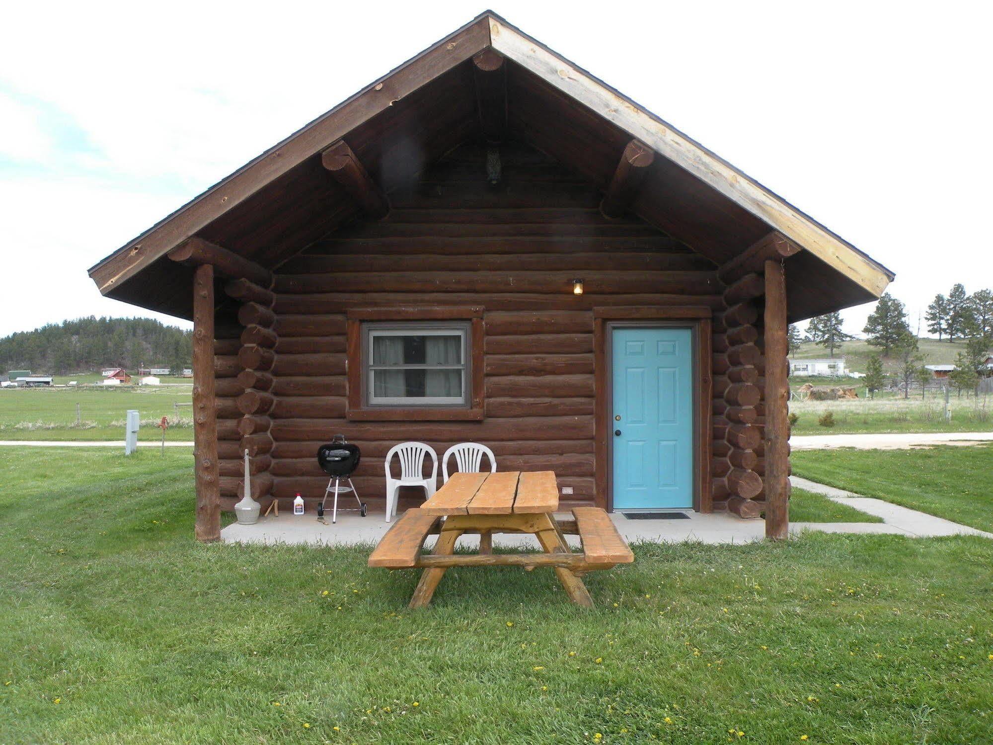 Gold Camp Cabins Custer Extérieur photo