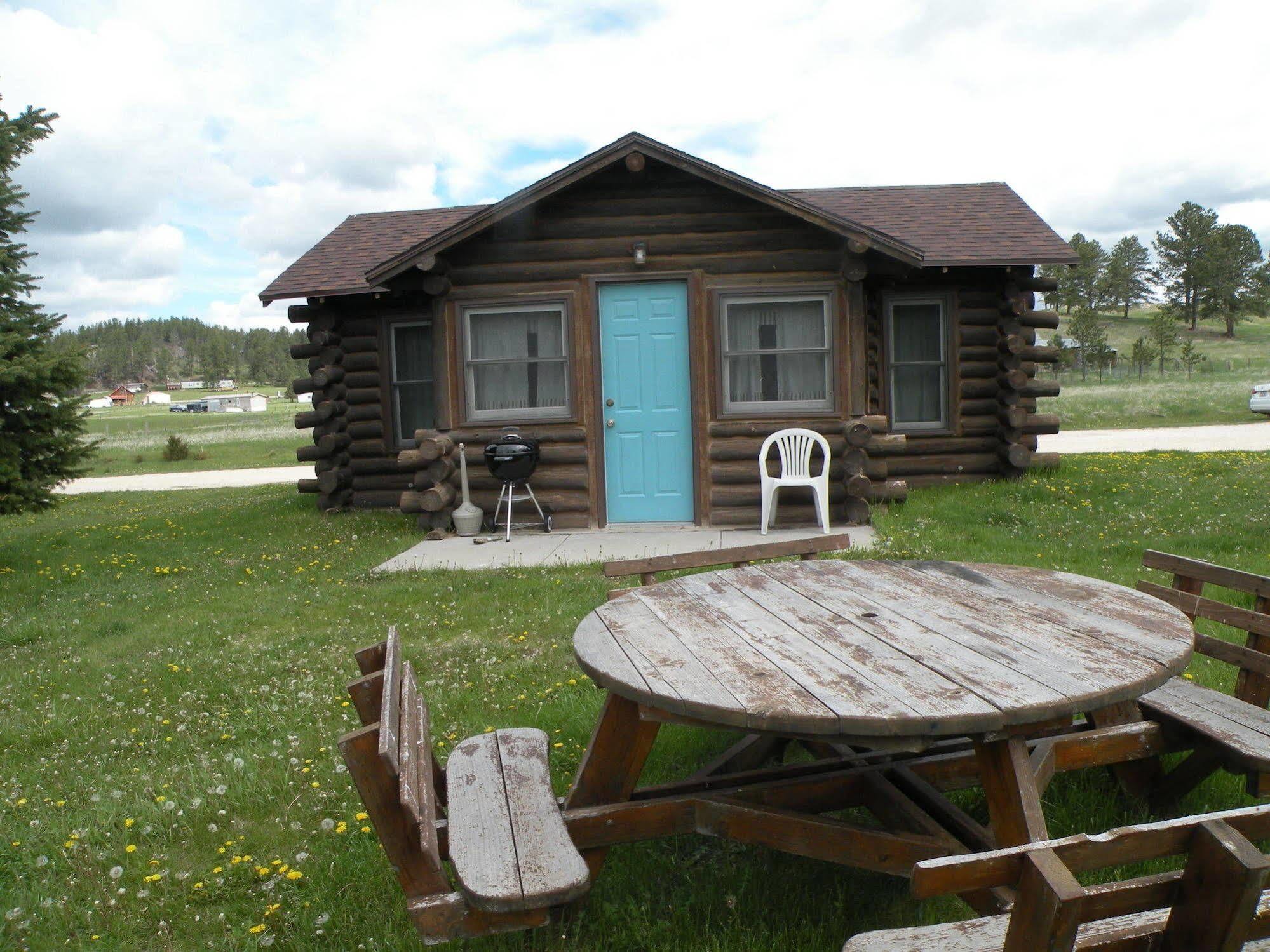 Gold Camp Cabins Custer Extérieur photo